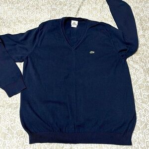 mens lacoste sz xl sweater